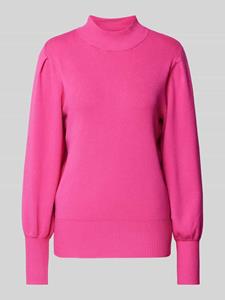 YAS Gebreide pullover met opstaande kraag, model 'FONNY'