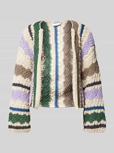 Jake*s Casual Korte cardigan met elastische mouwboorden