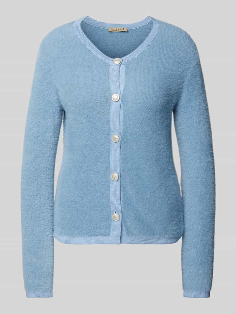 Smith and Soul Gebreide cardigan met ronde hals