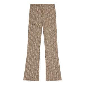 Indian Blue Jeans Meisjes flair broek ikat - Warm zand