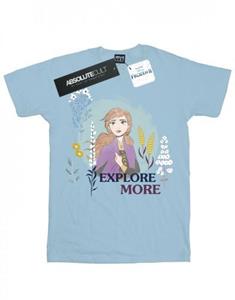 Disney Girls Frozen 2 Anna Explore More katoenen T-shirt