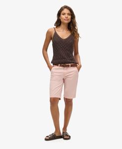 Superdry Vrouwen City Chinoshort Roze