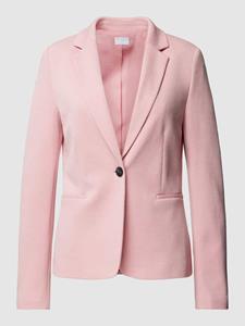 Jake*s Collection Blazer met effen design en tweewegsritssluiting