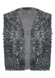 Tramontana Female Vesten S01-13-801 Gilet Fake Fur