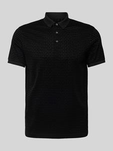 Emporio Armani Regular fit poloshirt met labelprint