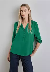 Street One Basic blouse in effen kleur