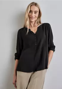 Street One Basic blouse in effen kleur