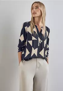 Street One Gedessineerde basic blouse