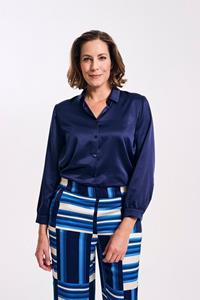 Mayerline Hemdblouse In Elastisch Satijn