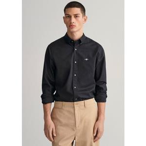 Gant Overhemd met lange mouwen Slim fit poplin overhemd licht slijtvast easy care