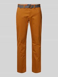 MCNEAL Slim fit chino met riem