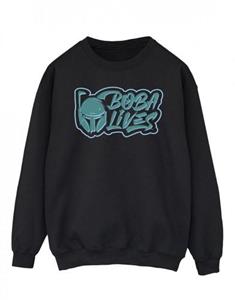 Star Wars Heren het boek van Boba Fett Lives borstkatoenen sweatshirt