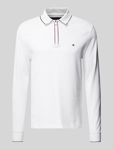 Tommy Hilfiger Slim fit poloshirt met labelstitching