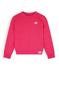 NoNo Meisjes zachte furry sweater - Ko - Azalea roze