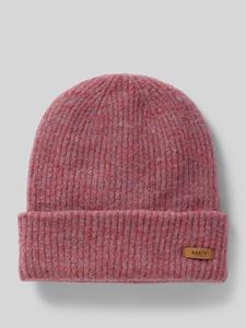 Barts Beanie met labelpatch, model 'Witzia'