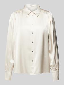 Marc Cain Regular fit overhemdblouse met manchetten