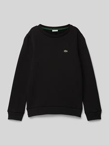 Lacoste Sweatshirt met labelstitching