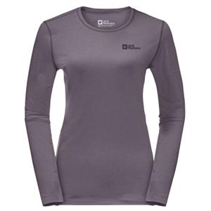 Jack Wolfskin  Women's Sky Thermal L/S - Fleecetrui, grijs/purper