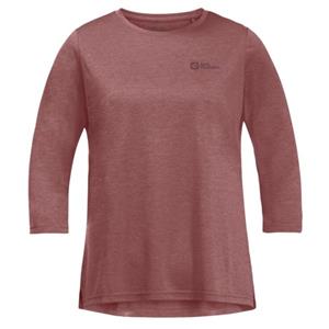 Jack Wolfskin  Women's Crosstrail 3/4 Tee - Longsleeve, bruin