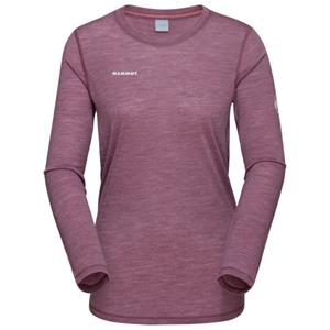 Mammut  Women's Tree Wool Firstlayer Longsleeve - Merinoshirt, purper