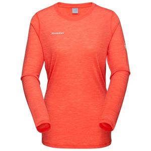 Mammut  Women's Tree Wool Firstlayer Longsleeve - Merinoshirt, rood