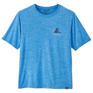 Patagonia  Cap Cool Daily Graphic Shirt Lands - Sportshirt, blauw