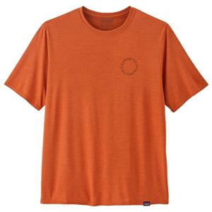 Patagonia  Cap Cool Daily Graphic Shirt Lands - Sportshirt, rood