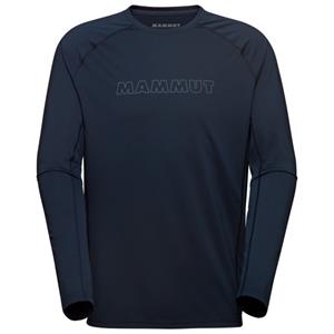 Mammut  Selun FL Longsleeve Logo - Sportshirt, blauw