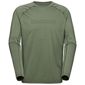 Mammut  Selun FL Longsleeve Logo - Sportshirt, olijfgroen