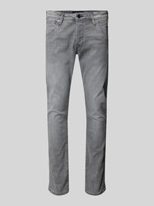 Jack & jones Slim fit jeans met steekzakken opzij, model 'GLENN'