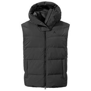 Schöffel  Women's Down Vest Vindave - Donzen bodywarmer, grijs/zwart