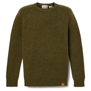 Timberland  Raglan Sleeve Crew Neck Sweater - Wollen trui, olijfgroen/bruin