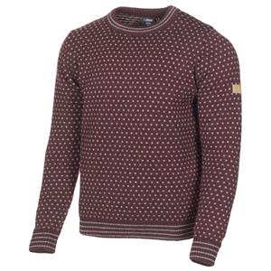 Ivanhoe of Sweden  Sverre Crewneck - Wollen trui, purper/bruin