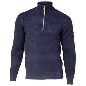 Ivanhoe of Sweden  Moritz Half Zip - Wollen trui, blauw