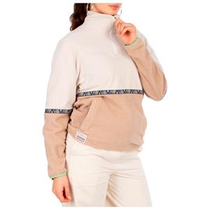 Iriedaily  Women's Holina Fleece Troyer - Fleecetrui, wit/beige