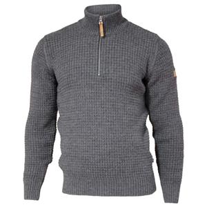 Ivanhoe of Sweden  Moritz Half Zip - Wollen trui, grijs