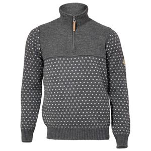 Ivanhoe of Sweden  Sverre Half Zip - Wollen trui, grijs