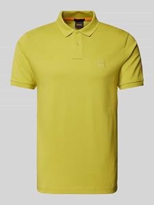 Boss Orange Poloshirt met korte knoopsluiting