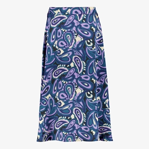 TwoDay dames midi rok met paisley print paars