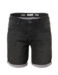 No Excess Short Jog Stretch Zwart Denim  