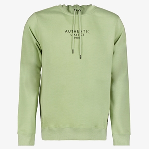 Unsigned heren hoodie pastelgroen