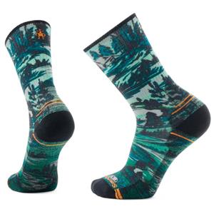 SmartWool  Hike Light Cushion Campground Print Crew Socks - Wandelsokken, meerkleurig