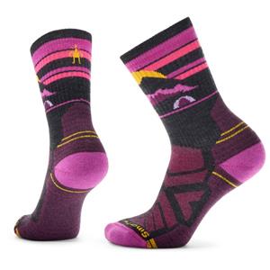 SmartWool  Women's Hike Light Cushion New Pattern Crew Socks - Wandelsokken, purper