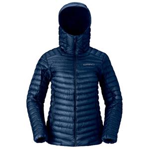 Norrøna  Women's Trollveggen Superlight Down800 Hood - Donsjack, blauw