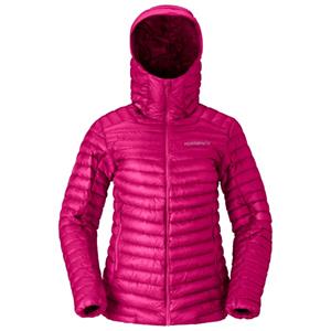 Norrøna  Women's Trollveggen Superlight Down800 Hood - Donsjack, roze