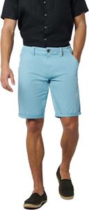 No Excess Korte broek chino garment dyed stretch aqua