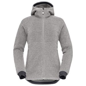 Norrøna  Women's Femund Warmwool3 Hood - Fleecevest, grijs