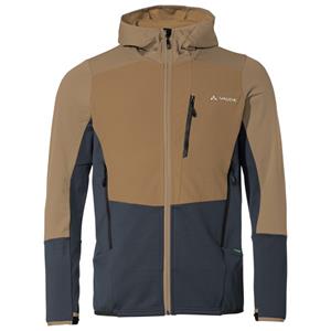 Vaude  Monviso Hooded Grid Fleece Jacket - Fleecevest, beige