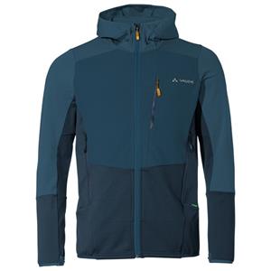 Vaude  Monviso Hooded Grid Fleece Jacket - Fleecevest, blauw