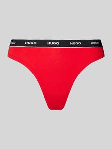 HUGO String met labeldetail, model 'Carousel'